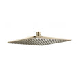 JTP Fixed Shower Head Brushed Brass JTP HIX 250mm Square Shower Head