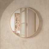 Crosswater Illuminated Mirror Crosswater Infinity Round Framed LED Illuminated Mirror