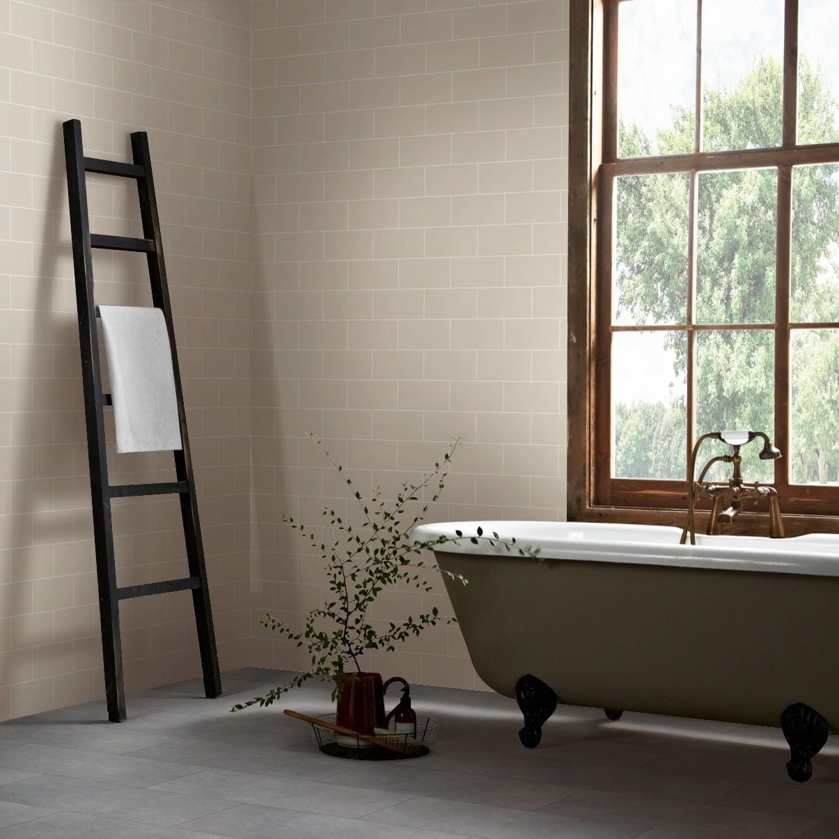 Multipanel Click Flooring Multipanel Click Drop 1.64M² Interlocking Vinyl Floor Tiles with Grout Edge - Vicenza