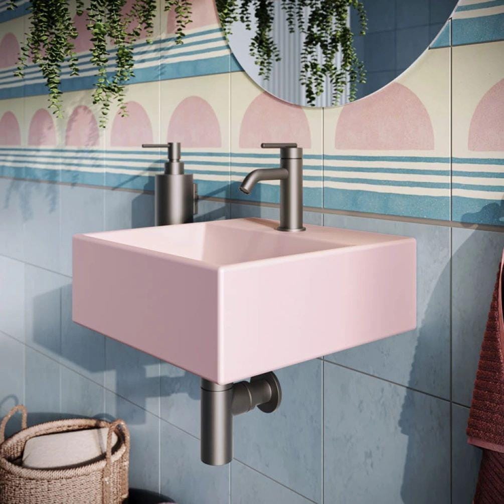 Crosswater Cloakroom Basin Crosswater Beck Cloakroom Basin with Waste
