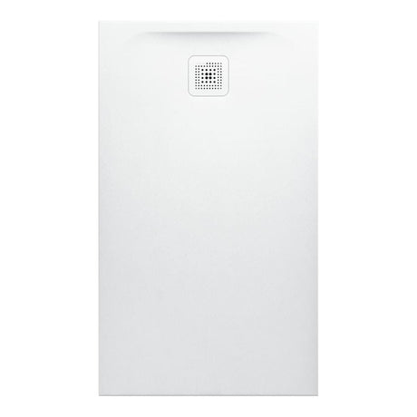 Laufen 1200 x 700mm / Drain on Short Side Laufen Marbond PRO Rectangular Tray with Waste in White