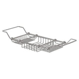 Burlington Bath Rack Burlington Brass Extendable Bath Rack in Chrome