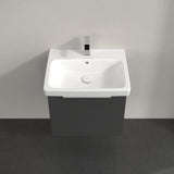 Villeroy & Boch Wall Mounted Vanity Unit Villeroy & Boch Architectura Wall Hung Vanity Unit 550mm One Drawer with Basin