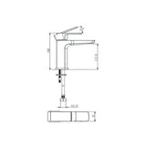 Aquarius Bathrooms Bath Shower Mixer Aquarius Hydro Complete Bath Brassware Pack with Basin Mixer, Bath and Shower Mixer