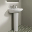 Ideal Standard Pedestal Basin Ideal Standard Eurovit+ 550mm One Taphole Basin and Pedestal