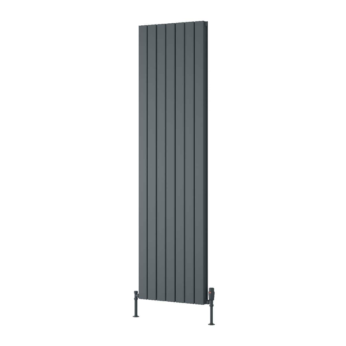 Reina Panel Radiator 1800 x 520mm / Anthracite Reina Piatto Double Vertical Panel Central Heating Radiator
