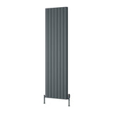 Reina Panel Radiator 1800 x 520mm / Anthracite Reina Piatto Double Vertical Panel Central Heating Radiator