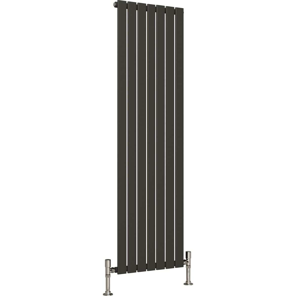 Aquarius Bathrooms Panel Radiator Aquarius Flat Single Vertical Radiator