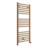 Aquarius Ladder Rail Aquarius Zanelli Towel Radiator in Brushed Bronze