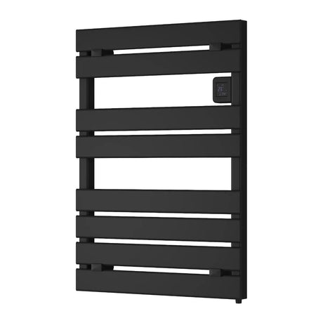Reina Designer Towel Radiator 780 x 550mm / Black Reina Gia Dry Electric Wi-Fi Enabled Designer Towel Radiator