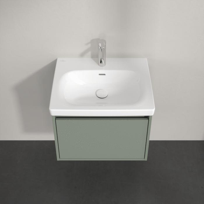 Villeroy & Boch Wall Mounted Vanity Unit Villeroy & Boch Skyla Wall Mounted 600mm One Drawer Vanity Unit with Basin