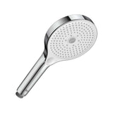 Roca Concealed Shower Set Roca T-500 Square Thermostatic Concealed Shower Valve with Rainshower Head, Shower Handset and Slide Rail Set