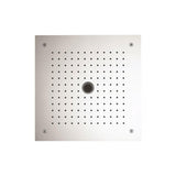 Crosswater Fixed Shower Heads Crosswater MPRO Stream Square Recessed Shower Head