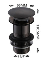 Aquarius Basin Waste Aquarius Zanelli Unslotted Basin Clicker Waste