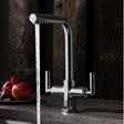 Crosswater Kitchen Tap Crosswater Cucina Tropic Dual Control Kitchen Sink Mixer Tap in Chrome