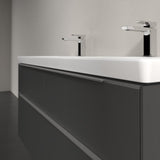 Villeroy & Boch Wall Mounted Vanity Unit Villeroy & Boch Subway 3.0 Wall Hung 1200mm Four Drawer Double Vanity Unit with Basin