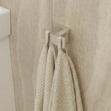 Villeroy & Boch Robe Hook Brushed Nickel Matt Villeroy & Boch Elements - Striking Double Towel Hook