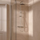 Crosswater Exposed Shower Set Chrome Crosswater Central Thermostatic Multifunction Shower Kit