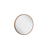 Crosswater Standard Mirror 500mm / Brushed Bronze Crosswater Infinity Round Framed Mirror