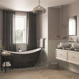 Heritage Modern Freestanding Bath Heritage Alderley Mock Croc Skin Effect Freestanding Acrylic Double Ended Bath