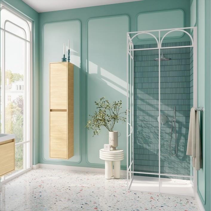 Villeroy & Boch Shower Brackets and Outlets Villeroy & Boch Universal Round Wall Outlet and Hand Shower Holder