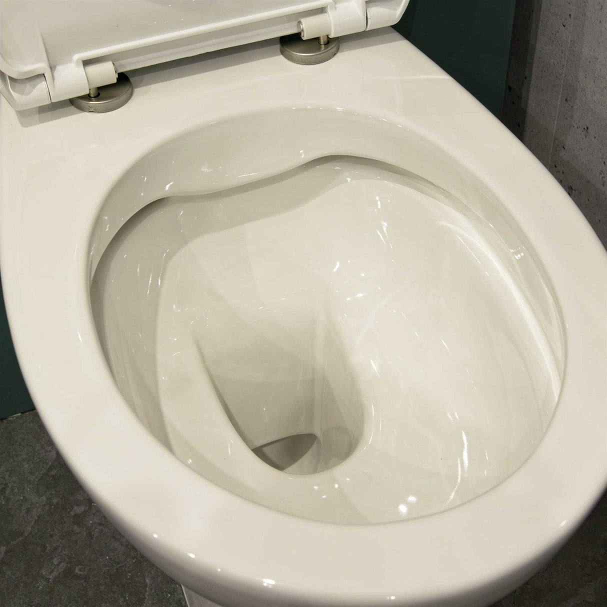 Aquarius Bathrooms Back to Wall Toilet Aquarius QualEco Back To Wall Rimless Toilet Pack with Concealed Cistern and Soft Close Seat