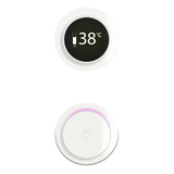 TED Concealed Shower Valve Matt White TED Togo 2/3 Outlet Concealed Digital Shower Valve with Ring Style Plate