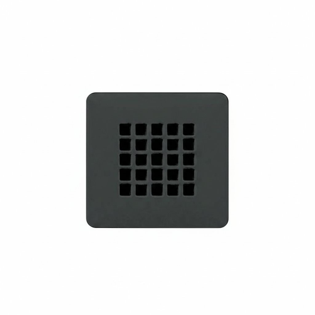 Aquarius Bathrooms Charcoal Grey Aquarius Honiston Colour Matched Shower Waste Grid