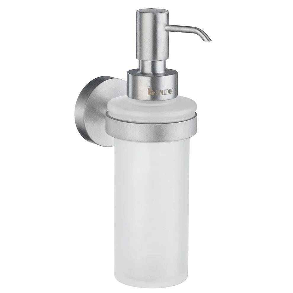 Smedbo Soap Dispenser Brushed Chrome Smedbo Home Wall Mounted Soap Dispenser