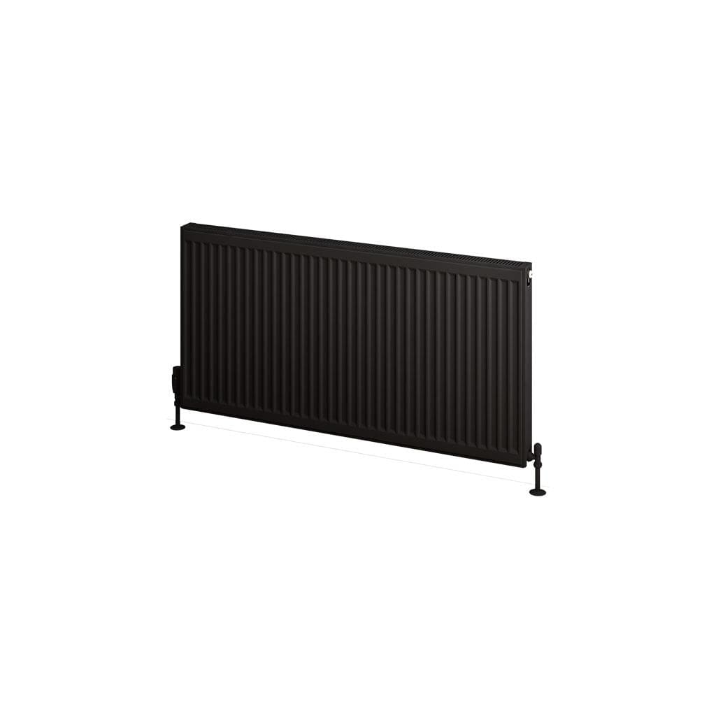 Aquarius Type 11 Aquarius Type 11 Compact Panel Radiator In Matt Black