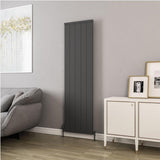 Eastbrook Panel Radiator 1800 x 510mm / Matt Anthracite Eastbrook Kingswood Slimline Vertical Aluminium Radiator