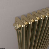 Eastbrook Column Radiator Eastbrook Rivassa Traditional 3 Column Radiator in Bronze Effect