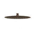 Aquarius Fixed Shower Head Brushed Bronze Aquarius RainLux Round Slim Shower Head