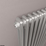 Eastbrook Column Radiator Eastbrook Rivassa Traditional 2 Column Radiator in Chrome Effect