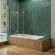 Merlyn Bath Screen Merlyn 8mm 3 Panel Folding Hinged Bath Screen