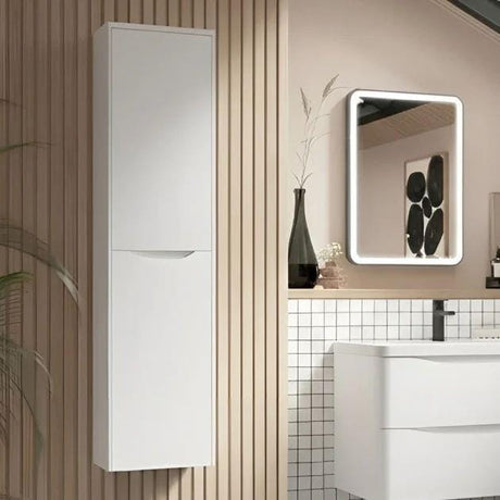 Aquarius Bathrooms Storage Unit White Aquarius Seren 400mm Wall Hung Storage Unit