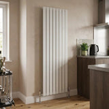 Aquarius Bathrooms Panel Radiator 1800 x 560mm / White Aquarius Flat Single Vertical Radiator