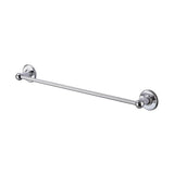 Burlington Towel Rails and Rings Burlington Traditional 550mm Single Towel Rail in Chrome