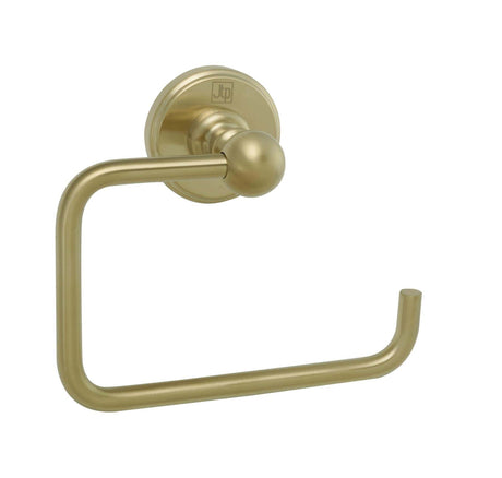 JTP Toilet Roll Holder Brushed Brass JTP Grosvenor Toilet Roll Holder