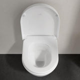 Villeroy and Boch Back To Wall Toilet Villeroy & Boch Subway 2.0 Compact Back to Wall Toilet with Direct Flush and Soft Close Seat