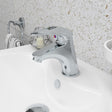 Imex Mono Basin Tap Imex DV8 Single Lever Basin Mixer Tap with Clicker Waste in Chrome