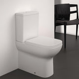 Ideal Standard Toilet Seat Ideal Standard i.life A & S Compact Wrapover Slow Close, Quick Release Toilet Seat in White