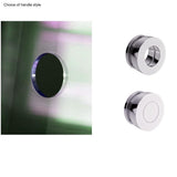 Merlyn Slding Shower Door Merlyn Series 10 Sliding Shower Shower Door in Chrome