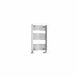 Eastbrook Wendover Curved Vertical Heated Towel Rail in Chrome