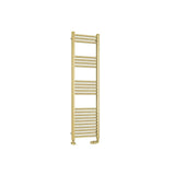 Eastbrook Ladder Rail Eastbrook Wendover Straight Heated Towel Rail in Brushed Brass