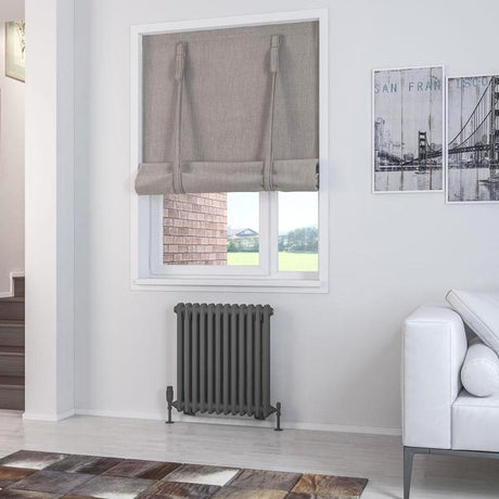 Eastbrook Rivassa Traditional 2 Column Radiator in Matt Anthracite