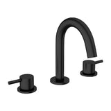 Crosswater 3 Tap Hole Basin Set Matt Black Crosswater MPRO 3 Hole Basin Mixer Tap