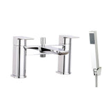 Aquarius Bathrooms Bath Shower Mixer Aquarius Hydro Complete Bath Brassware Pack with Basin Mixer, Bath and Shower Mixer