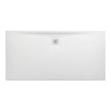 Laufen 1600 x 800mm / Drain on Long Side Laufen Marbond PRO Rectangular Tray with Waste in White