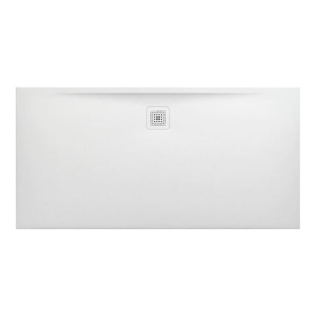 Laufen 1600 x 800mm / Drain on Long Side Laufen Marbond PRO Rectangular Tray with Waste in White